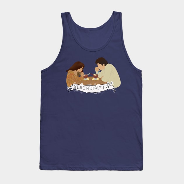 Serendipity 3 cafe scene Tank Top by rachaelthegreat